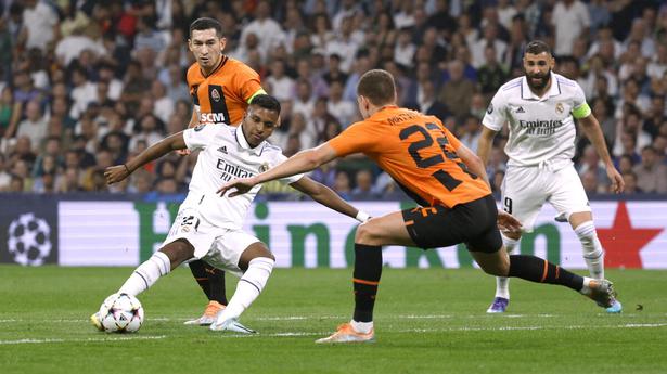 Champions League HIGHLIGHTS, Real Madrid 2-1 Shakhtar Donetsk: Vinicius, Rodrygo goals help Real stay unbeaten in group F