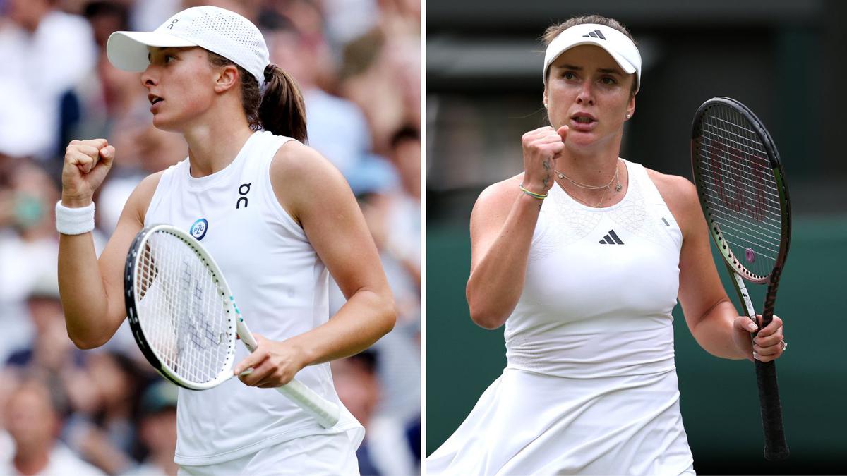 Wimbledon 2023 Day Seven Results Swiatek Svitolina Reach Quarterfinals