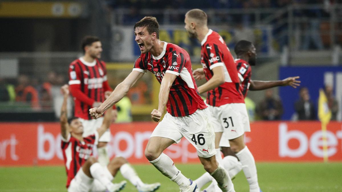 Serie A 2024 25 Gabbias Late Header Earns Milan 2 1 Win Over Inter