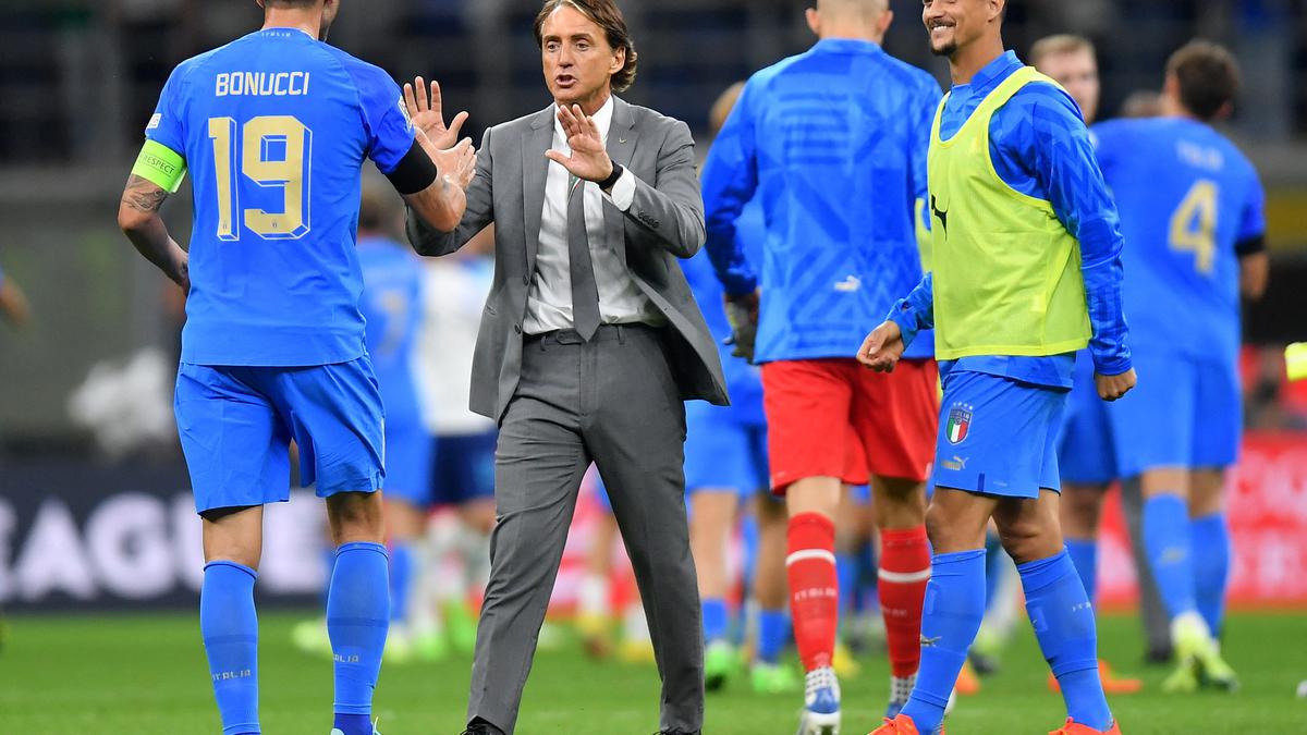 Mancini Praises Inexperienced Italy Side After England Win Sportstar