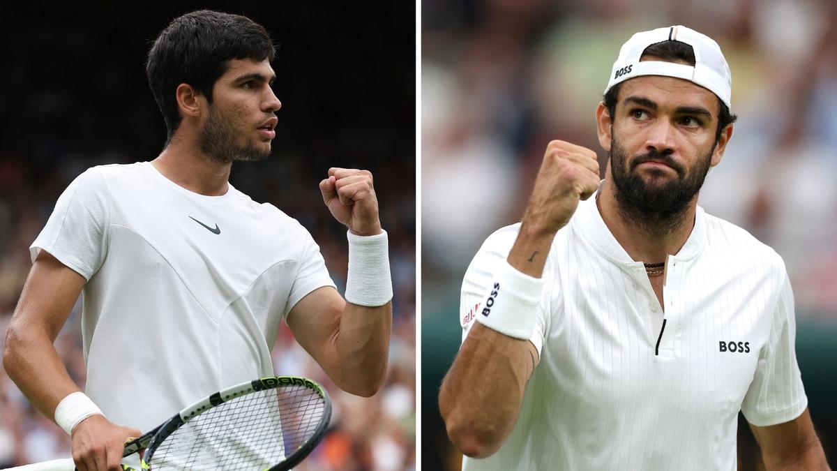 Wimbledon Alcaraz Vs Berrettini Round Of Preview Head To