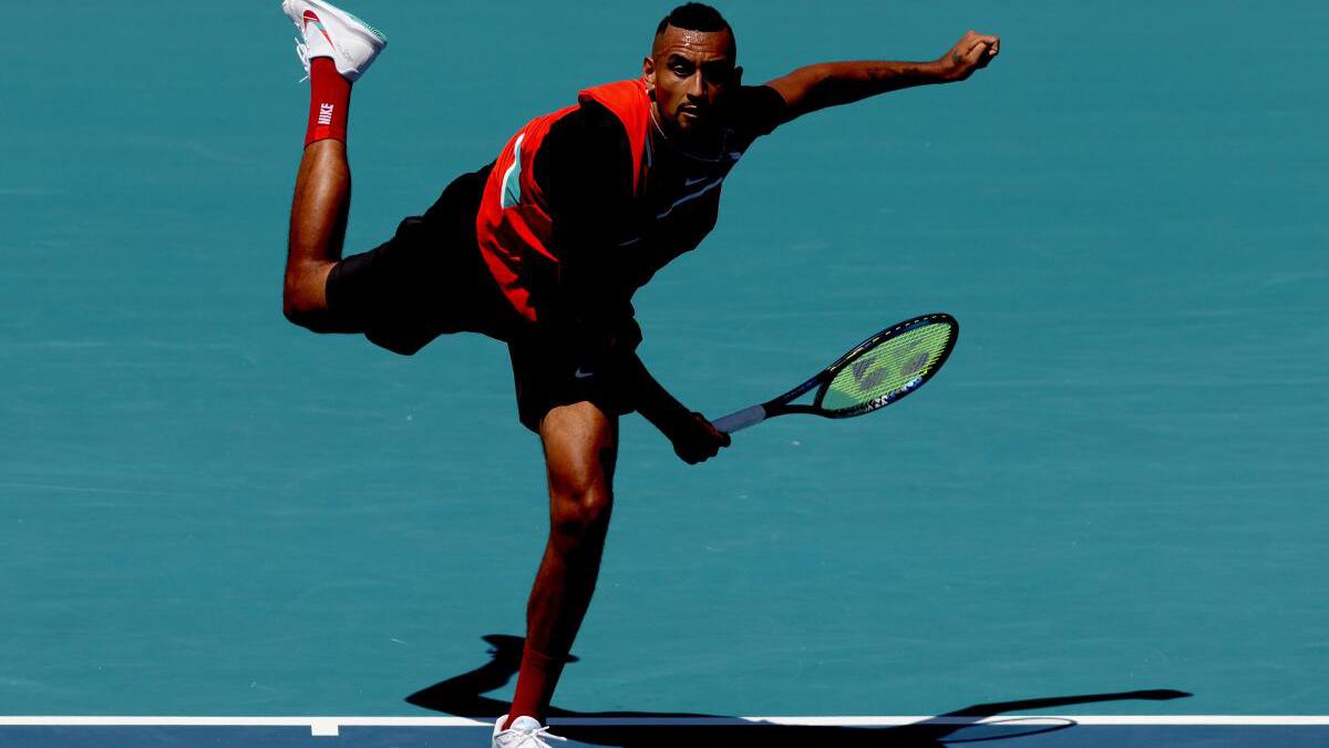 Kyrgios Lashes Out At Chair Umpire Atp After Miami Open Loss Sportstar