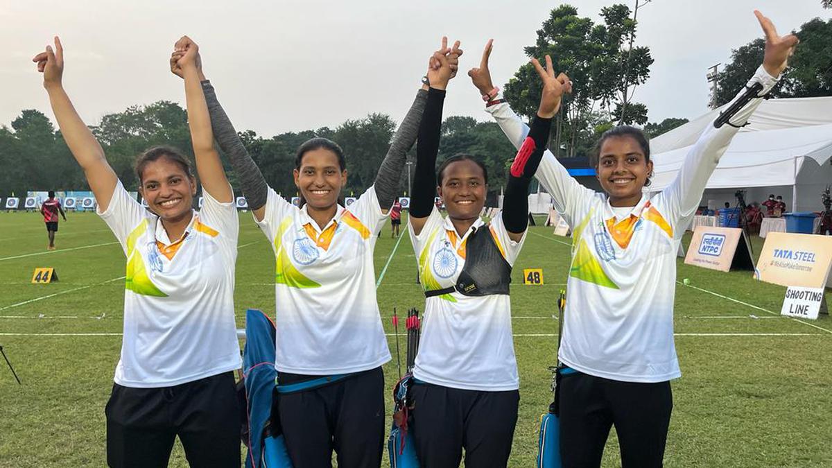 National archery championships: Madhya Pradesh pips Jharkhand for women’s team crown