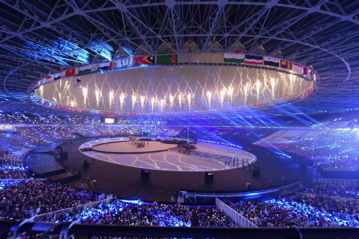 In pictures: Asian Games closing ceremony