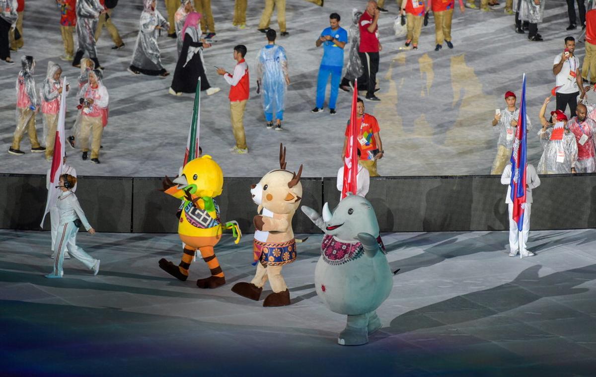 In pictures: Asian Games closing ceremony