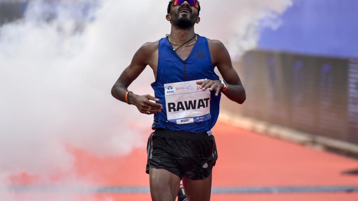 Nitender Singh Rawat finishes 27 at the London Marathon