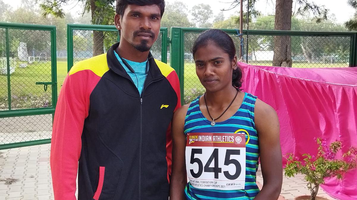 Dhanalakshmi dethrones Dutee Chand to win 100m title at Fed Cup