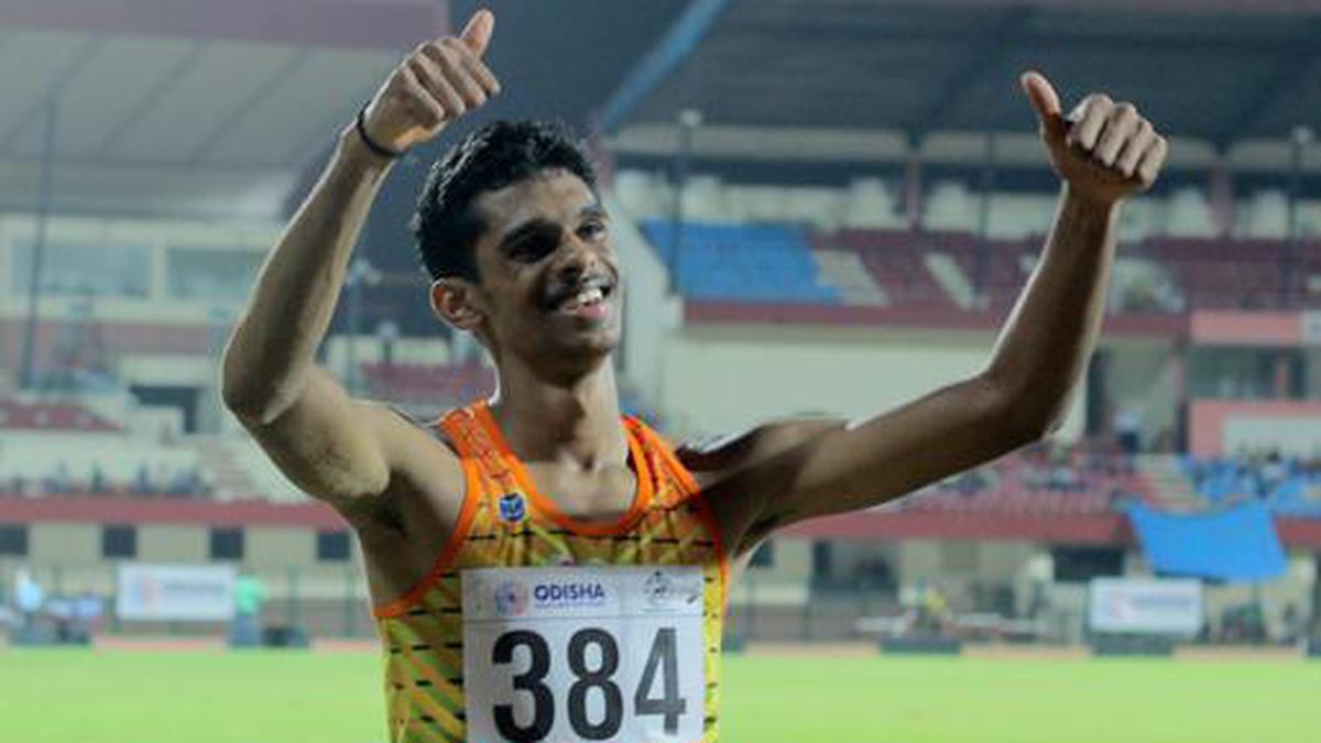 Sreeshankar shatters national record