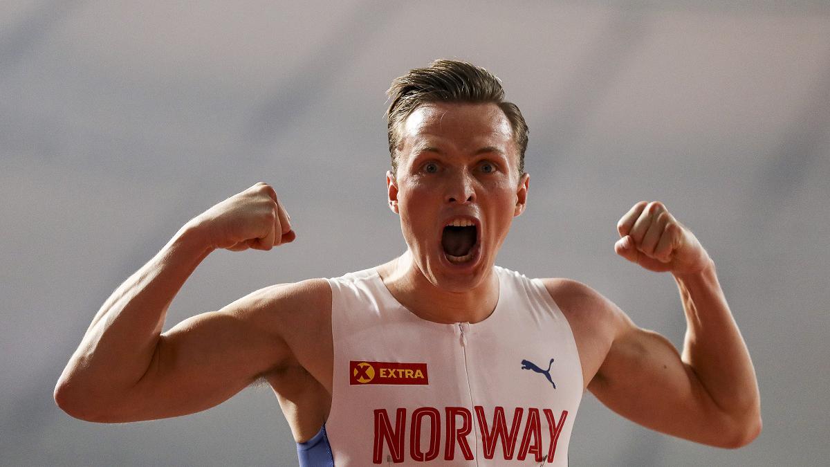 Warholm sets new European record at Stockholm Diamond League