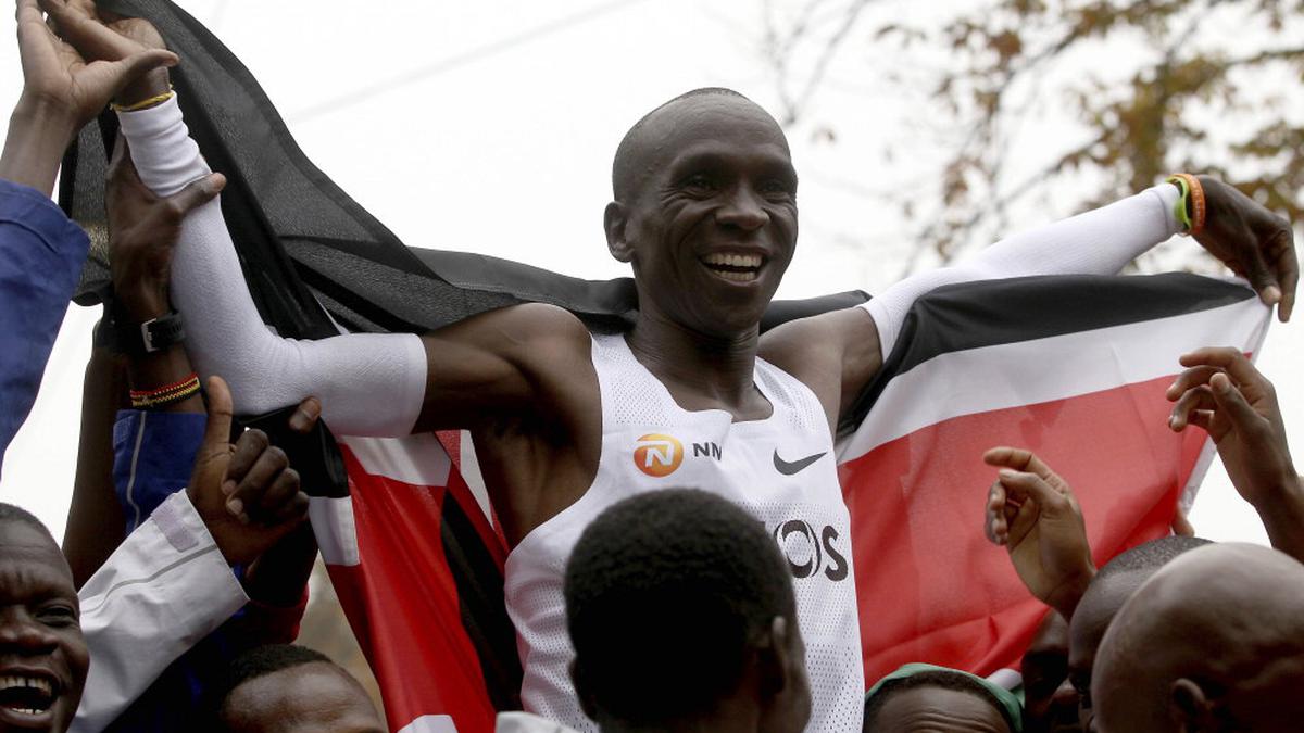 Eliud Kipchoge nominated for Male World Athlete of the Year