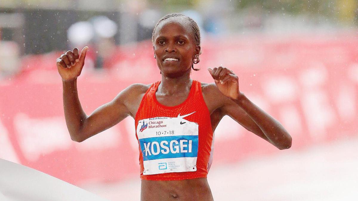 Kosgei nominated for for Female World Athlete of the Year