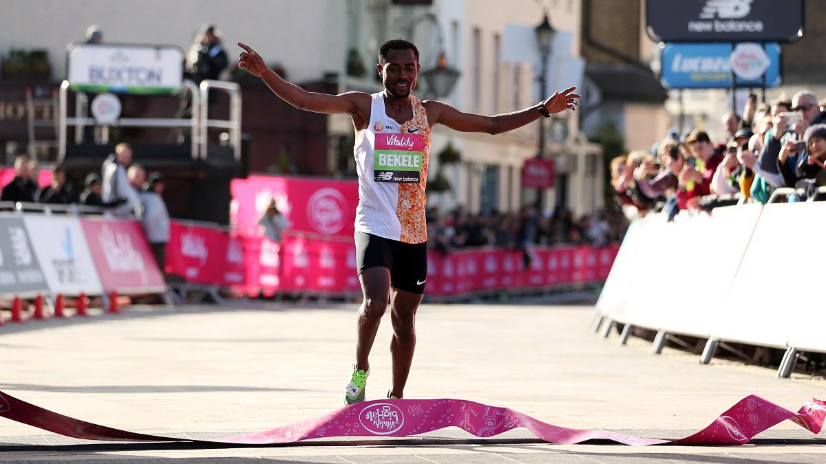 London half-marathon: Bekele breaks Farah’s London record