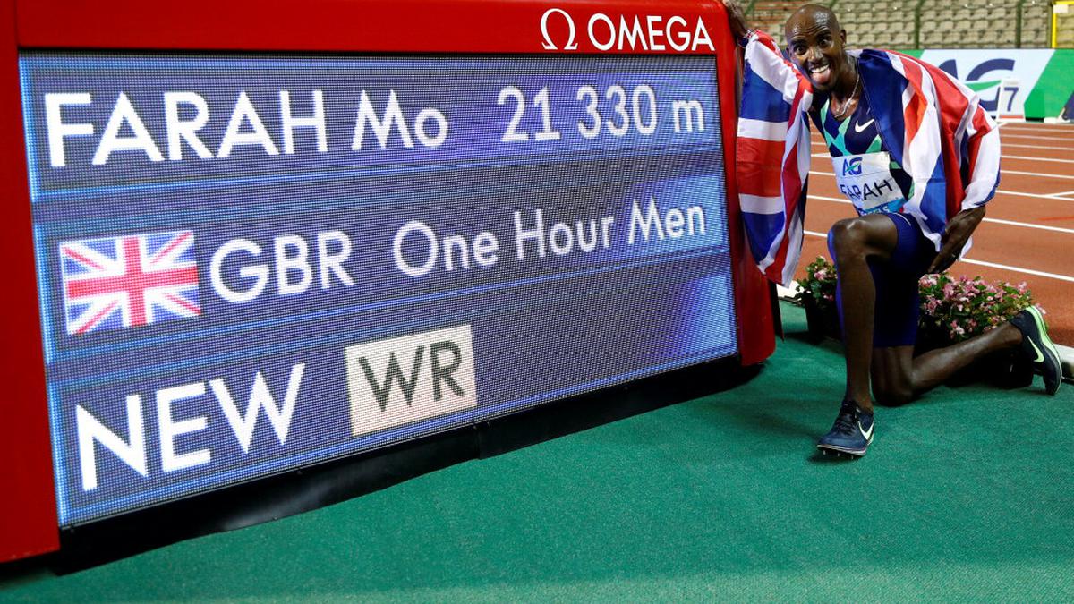 Mo Farah, Sifan Hassan beat one-hour world record in Brussels