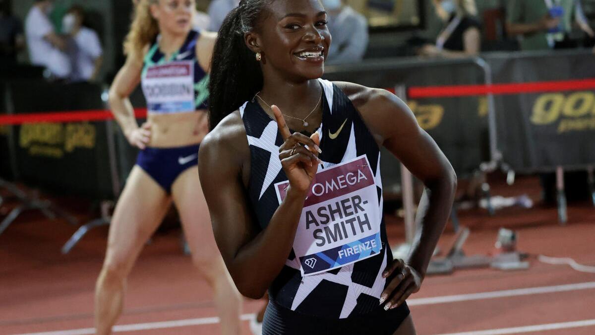 Asher-Smith storms to 200m Diamond League victory in Florence