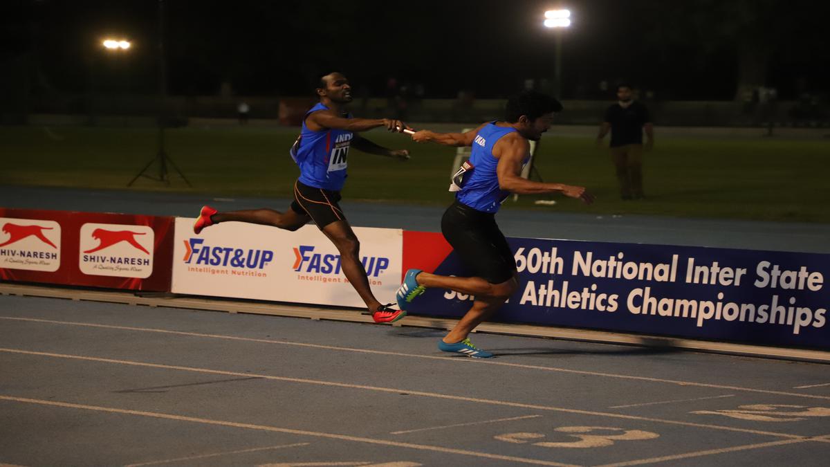 Indian men's 4x400m relay team sets meet mark to assure Tokyo spot