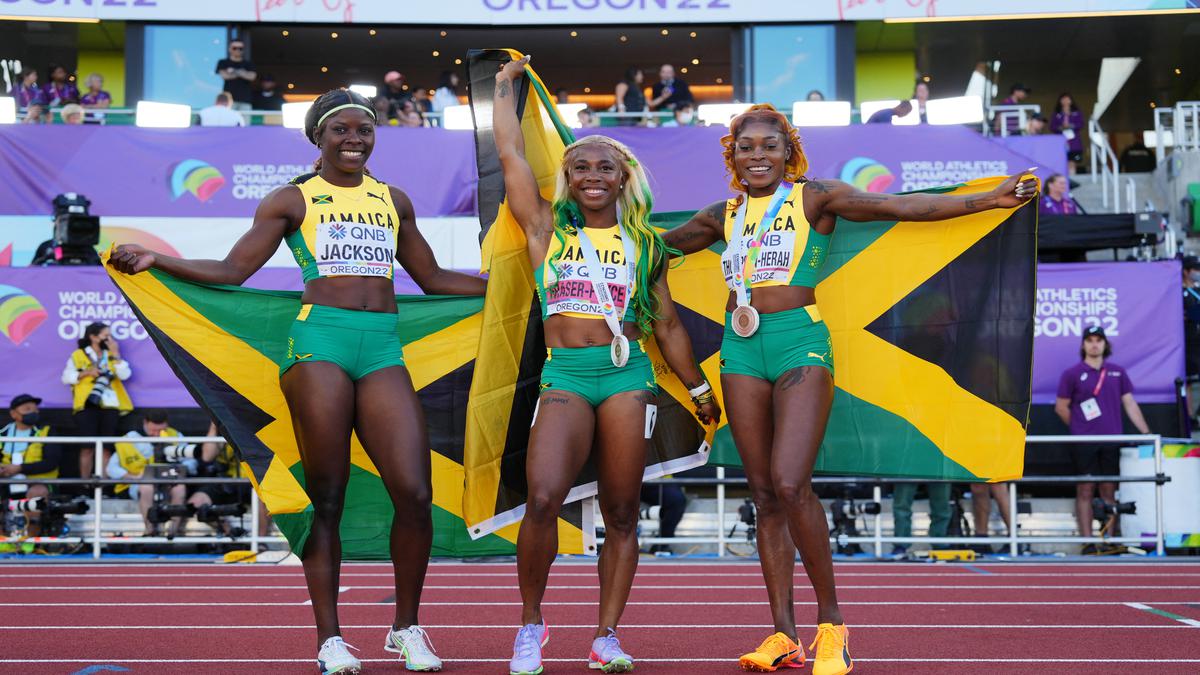 World Athletics Championship 200m sprint Jamaican trio makes women’s