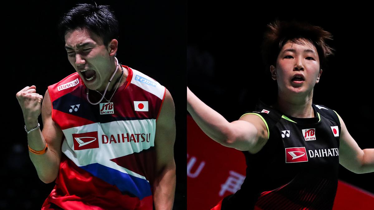 Kenta Momota, Akane Yamaguchi raise Olympic hopes with Japanese sweep