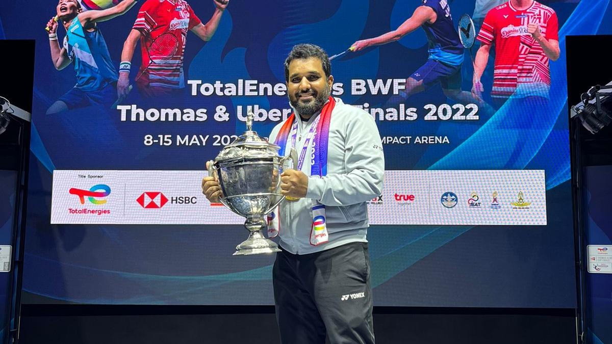 Biggest moment for Indian badminton: Men's singles coach Siyadath after Thomas Cup victory