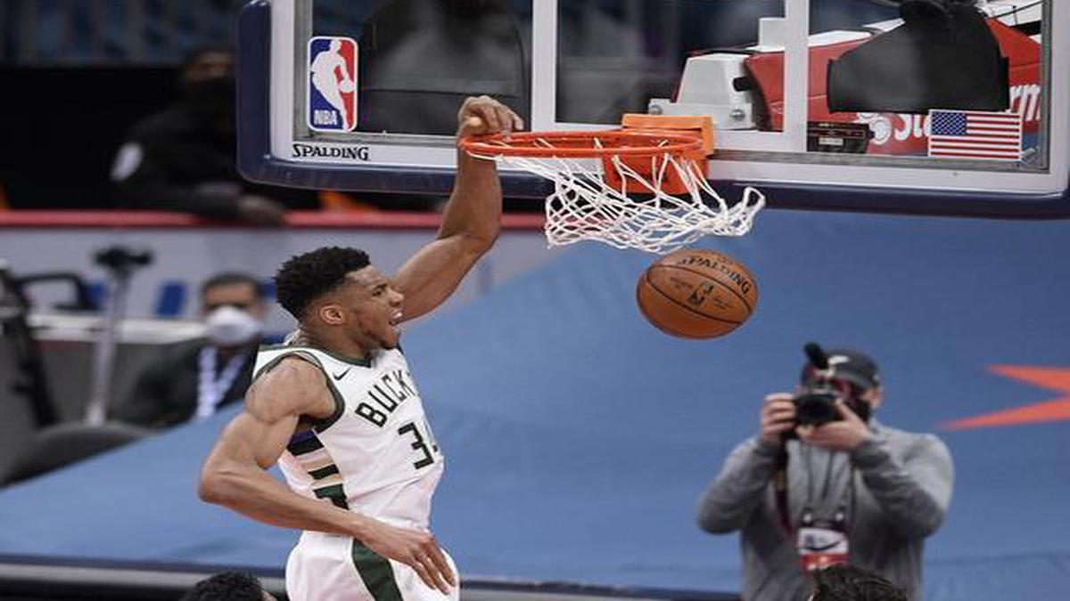 NBA roundup: Antetokounmpo scores 33 as Bucks beat Wizards