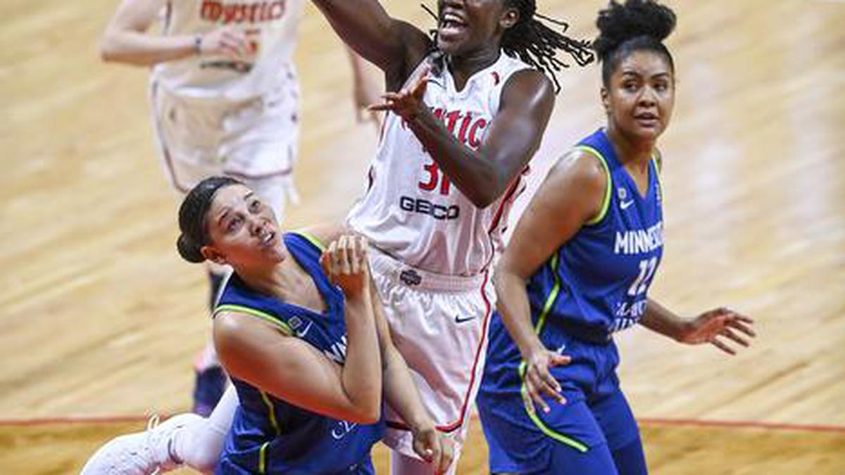 WNBA: Tina Charles passes Leslie on double-double list, Mystics wins