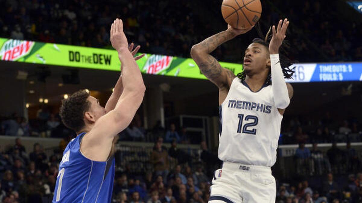 NBA roundup: Luka Doncic, Mavs end Grizzlies' win streak