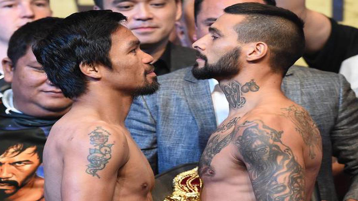 Pacquiao, Matthysse make the weight for welterweight title showdown