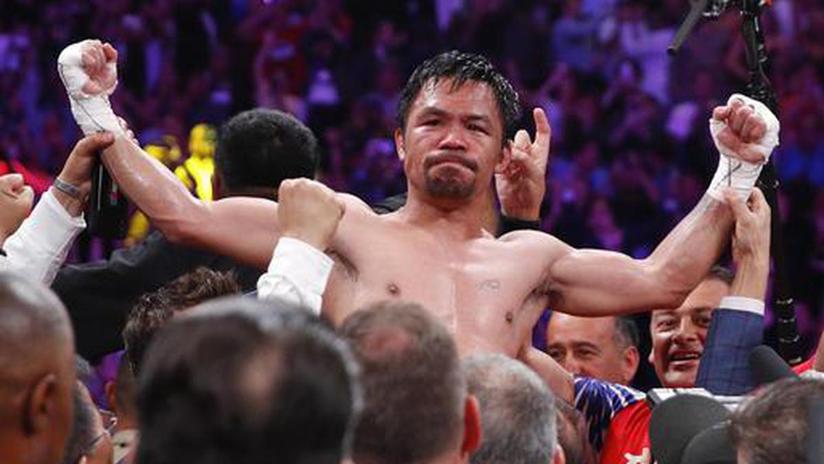 Manny Pacquiao wins WBA welterweight title with split-decision victory over Keith Thurman