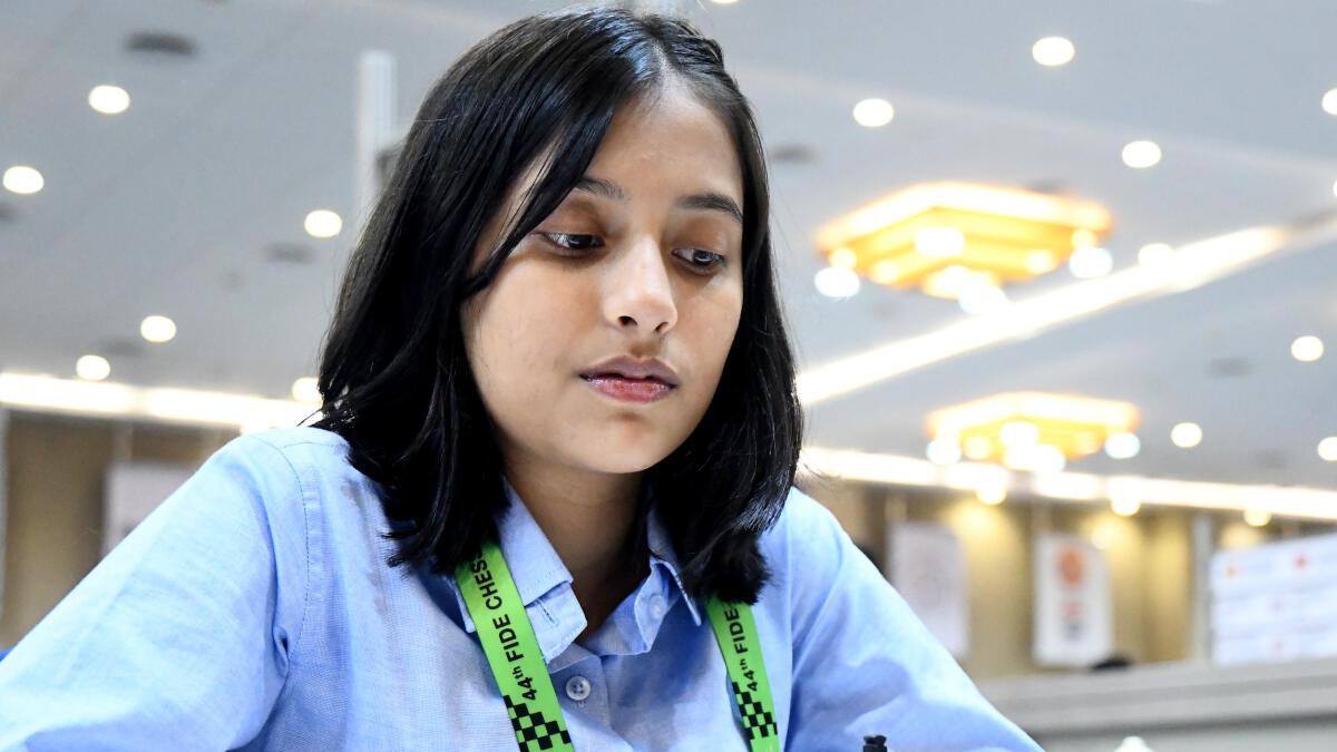 Divya Deshmukh jumps to sole lead in World cadet chess meet