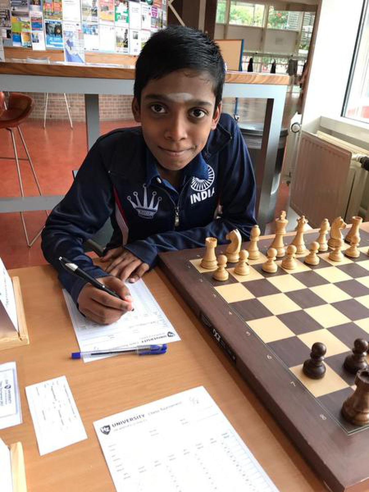 Praggnanandhaa youngest player to cross 2500 FIDE-rating points - Sportstar