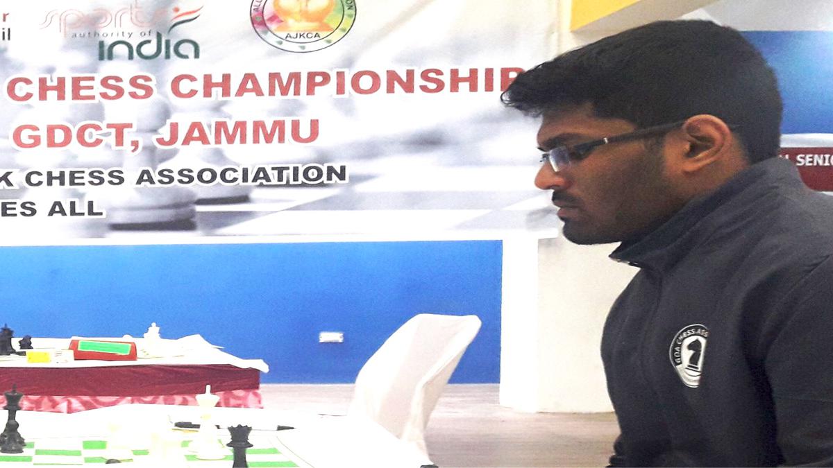 National Chess Championship: Anurag Mhamal, Aravindh Chithambaram in joint lead