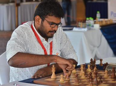 Lalith Babu upsets defending champion Cheparinov at Gibraltar Chess