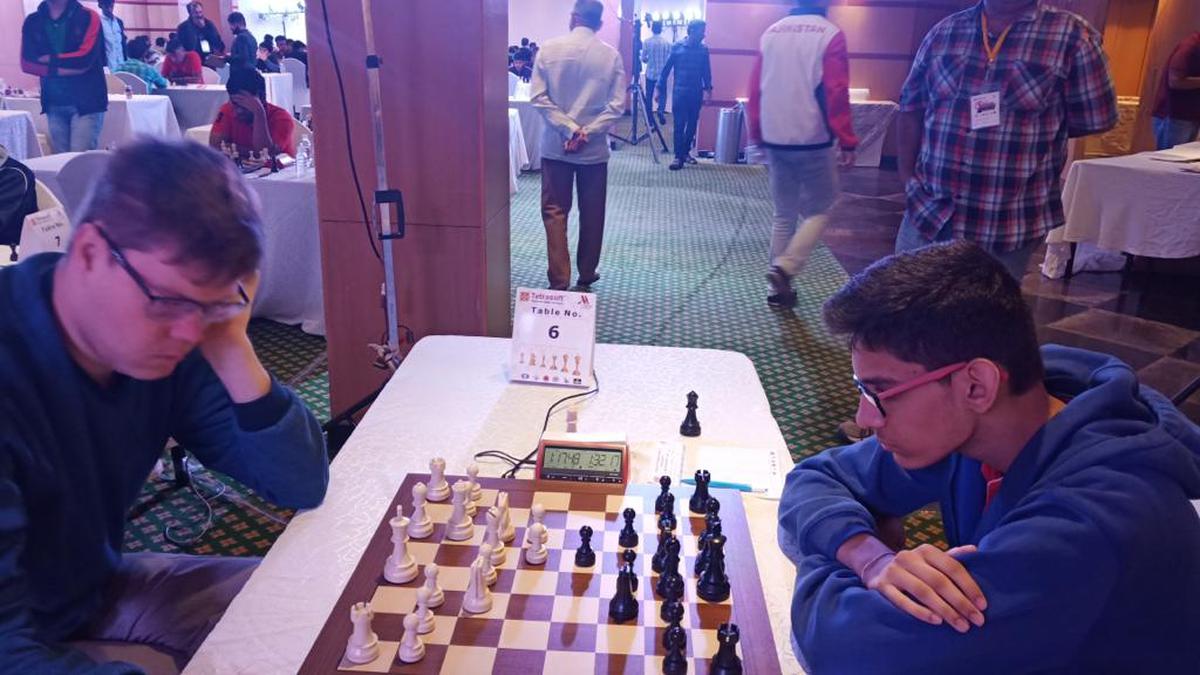 Int’l Grandmasters Chess: N. B. Madhavan stuns Pavel Smirnov