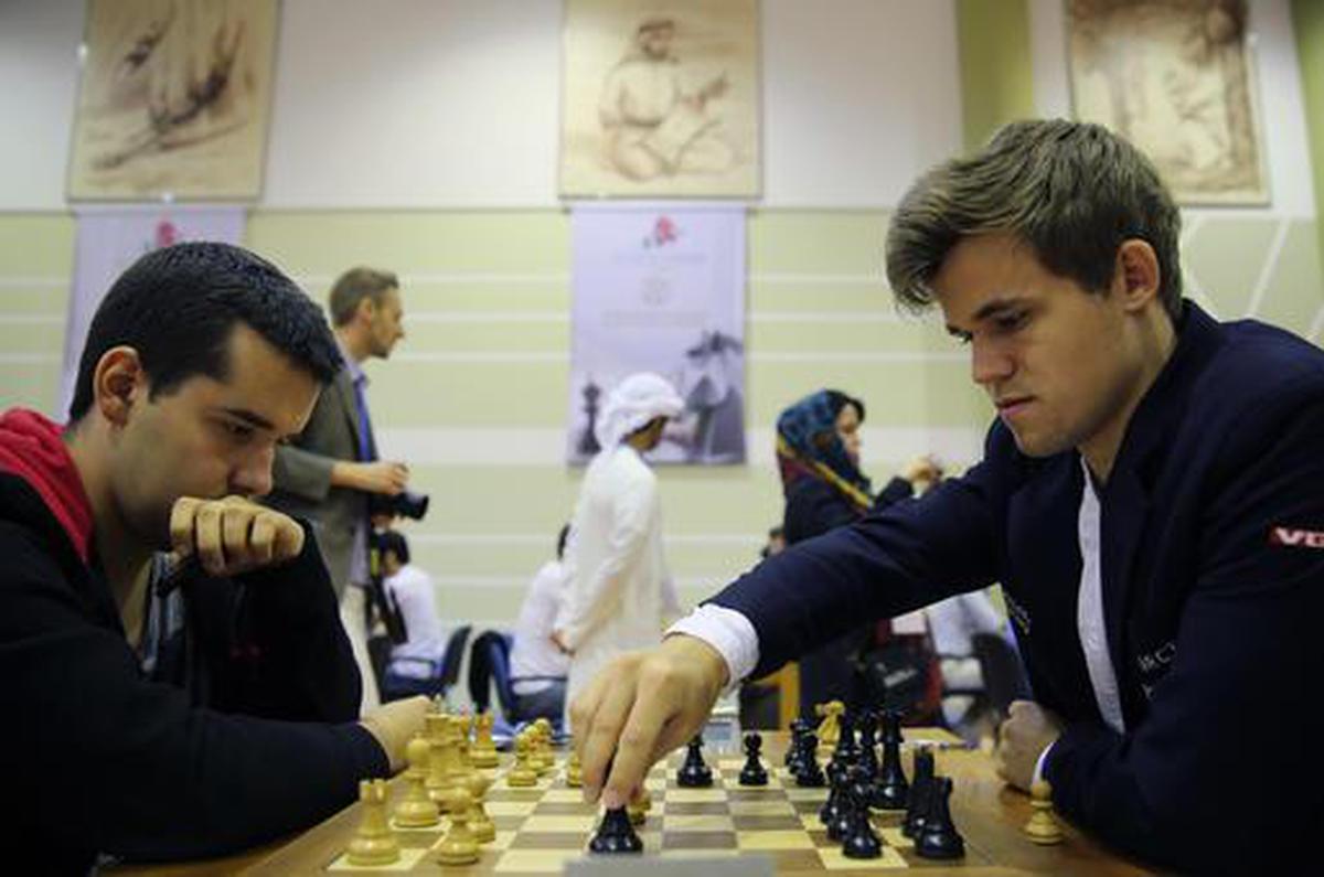 chess24.com on X: The last moments as @MagnusCarlsen wins the 2023  #FIDEWorldCup, the final feather in his cap!  / X