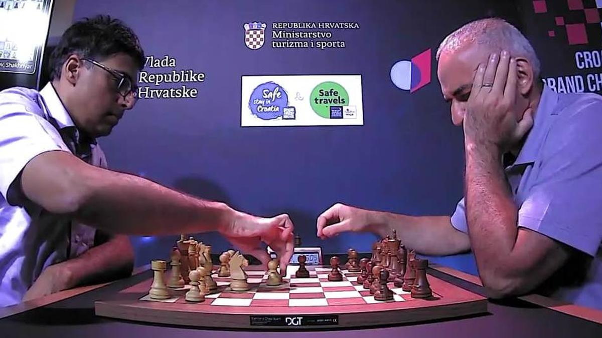 Indian Grandmaster Viswanathan Anand to Play First On-Board Game in Croatia  Grand Chess Tour