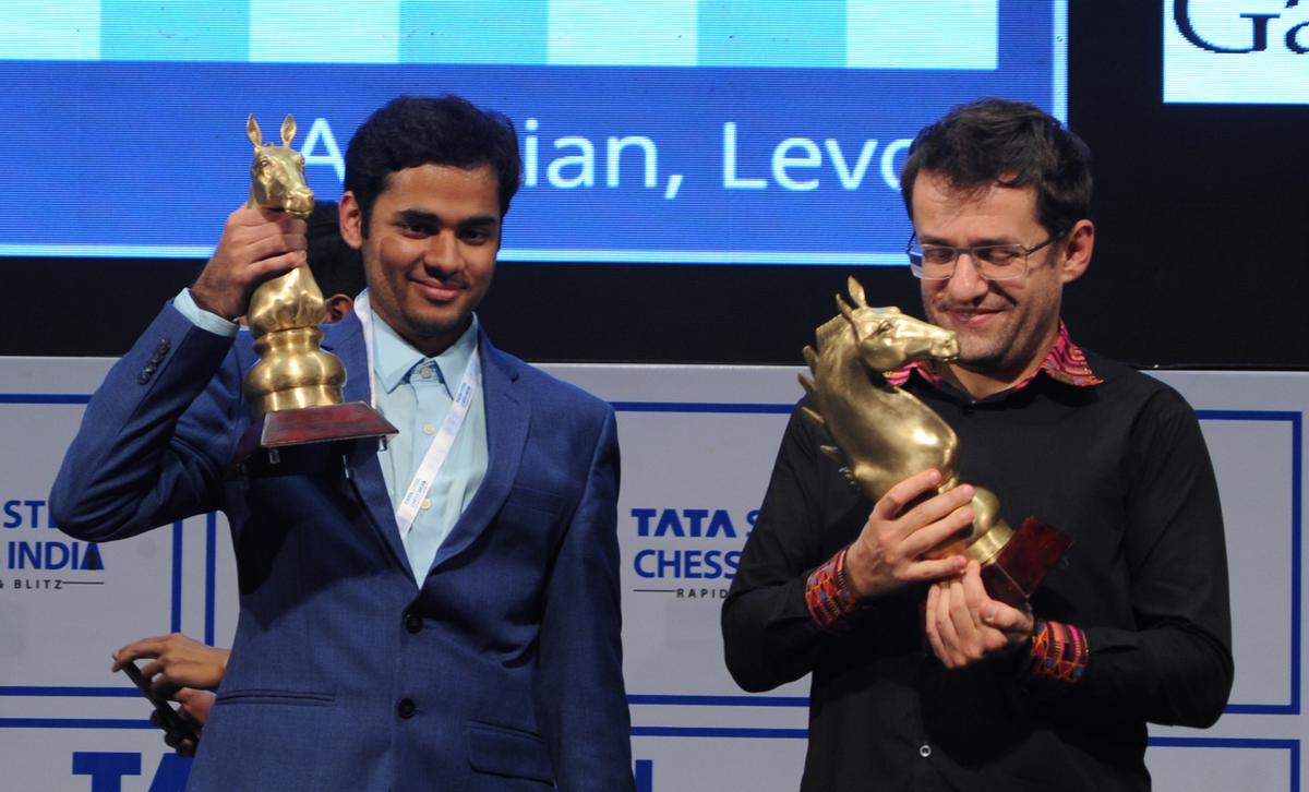 Arjun Erigaisi and Vaishali win Tata Steel Blitz