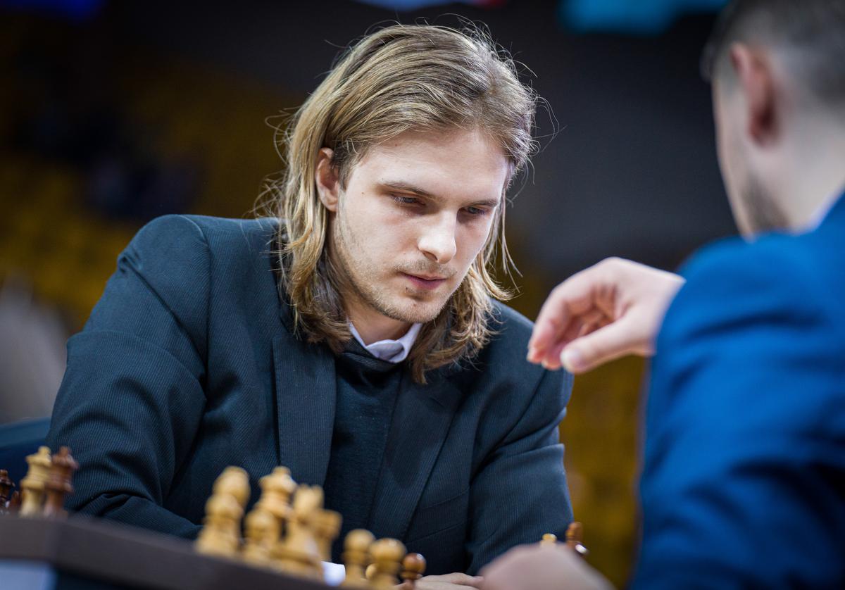 Romanian Chess Grandmaster Richard Rapport During Editorial Stock Photo -  Stock Image