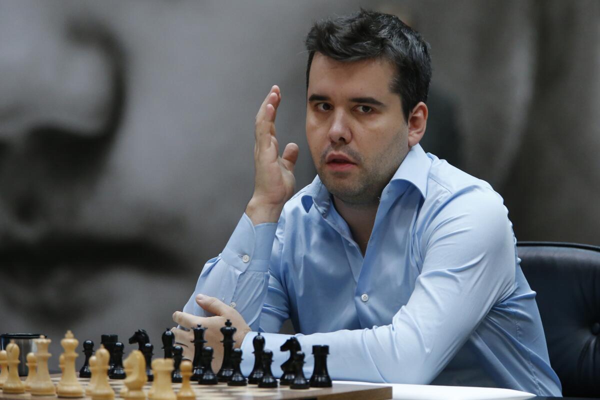 Ian Nepomniachtch Representing DotA at World Blitz Chess