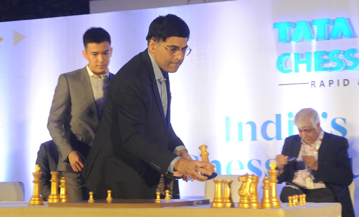 Tata Steel Chess Round 1: Viswanathan Anand off the mark with a win; other  Indian participants held to draws-Sports News , Firstpost