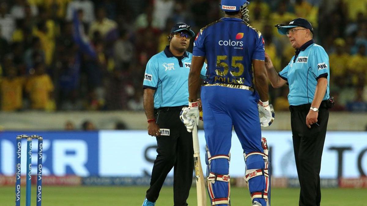 IPL final: Kieron Pollard fined for showing dissent during IPL final