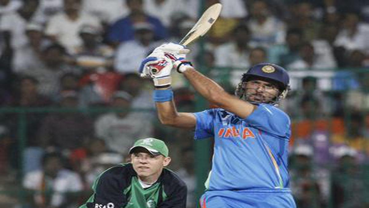 Yuvraj Singh retirement: When the Indian all-rounder let Niall O'Brien choose a bat from his kit