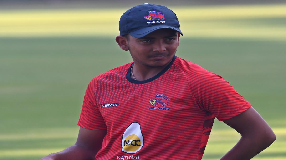 The blossoming of the young Prithvi Shaw - Sportstar