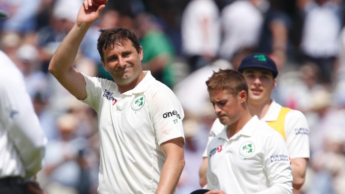 England bowled out for 85 against Ireland at Lord's as Tim Murtagh picks up five wickets