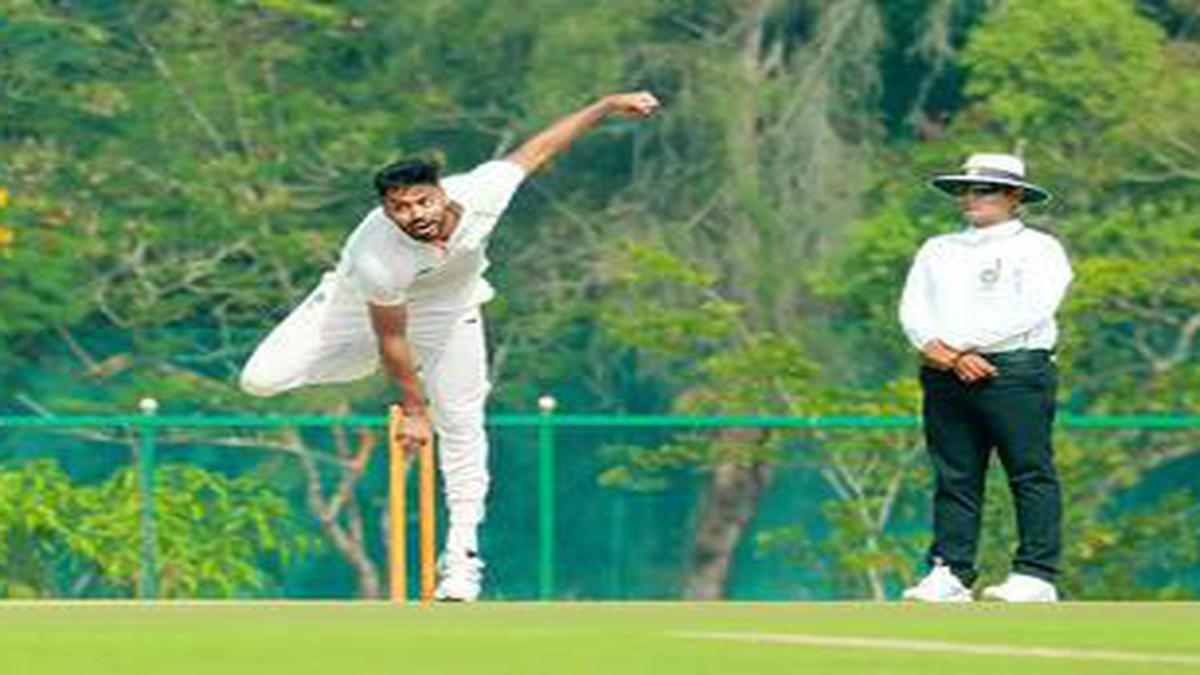 Duleep Trophy: India Green denied lead after Avesh Khan’s rearguard effort