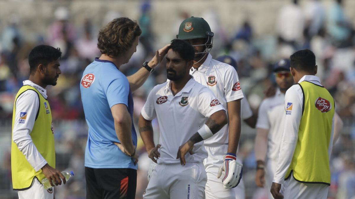 Mehidy Hasan becomes third concussion substitute against India