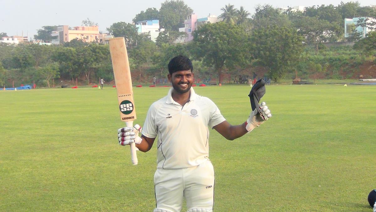 Ranji Trophy: Prashanth Kumar hits ton, Andhra in command