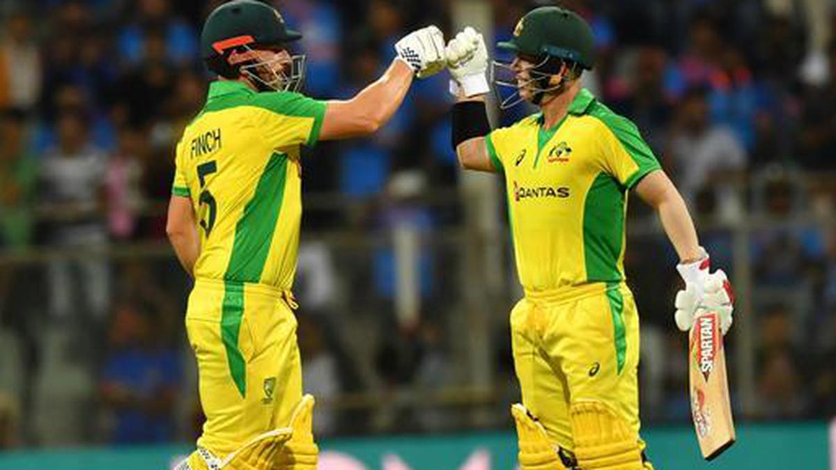 Warner-Finch's record partnership sets up Australia's crushing win over India