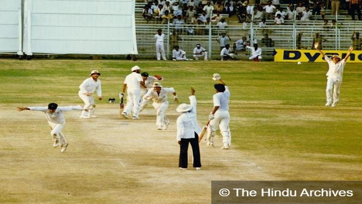 Memorable moments from the 1986 Tied Test of Madras Sportstar