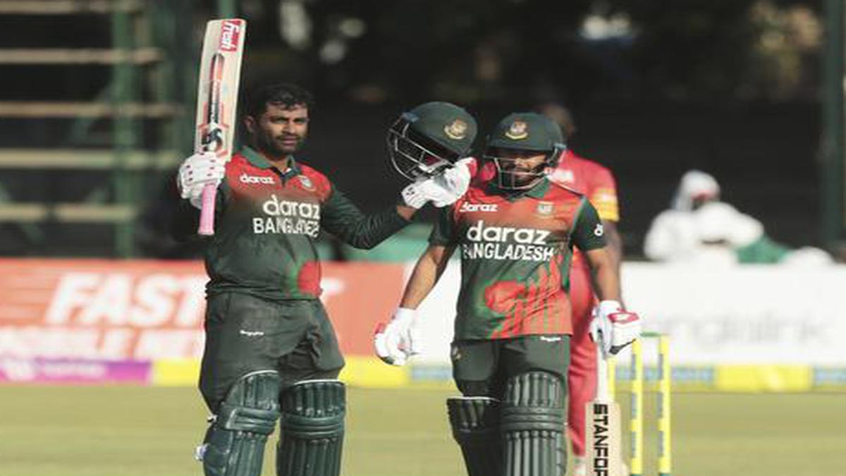 Ban vs Zim, 3rd ODI: Tamil Iqbal's hundred guides Bangladesh to ODI series sweep against Zimbabwe at Harare