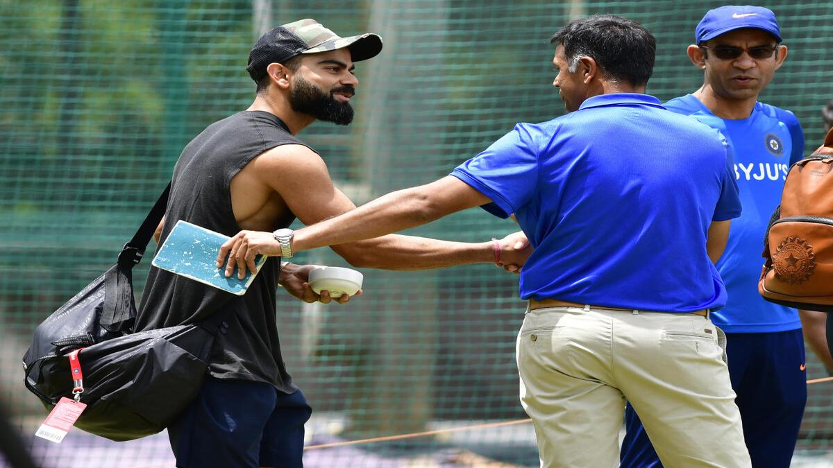 Kohli on Dravid appointment: No idea what's happening on that front