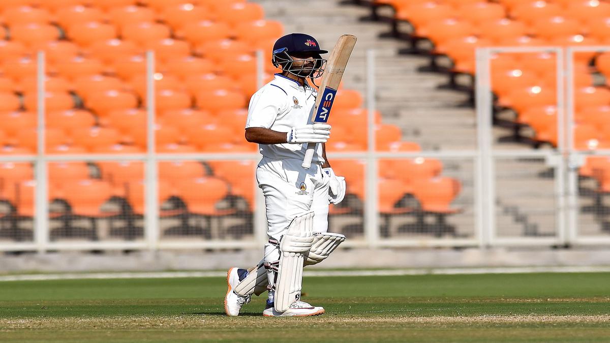 Ranji Trophy, Round 1, Day 1, highlights: Yash Dhull scores debut ton, Rahane back among the runs